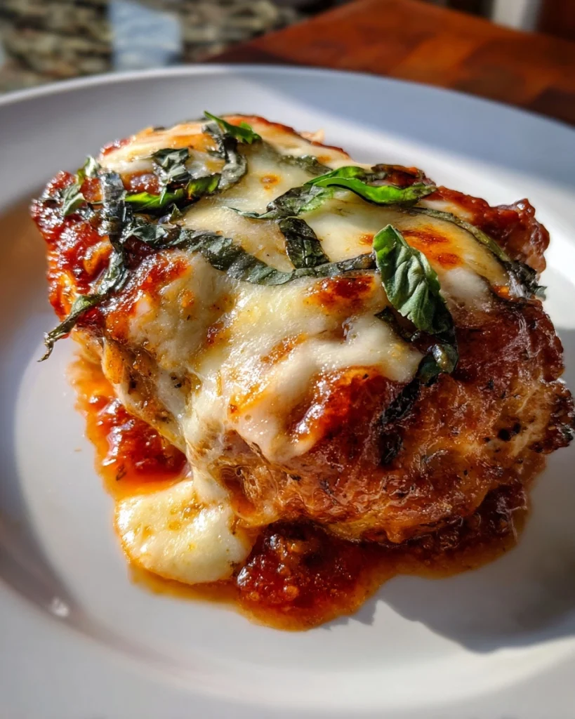 Classic Crockpot Chicken Parmesan with a Twist