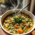 Cozy Autumn Wild Rice Soup