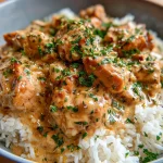 Creamy Cajun Chicken & Rice Bowls | High Protein Meal Prep