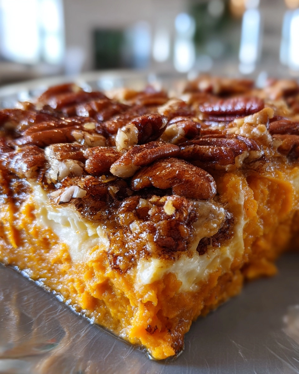 Creamy Sweet Potato Casserole with Irresistible Pecan Topping