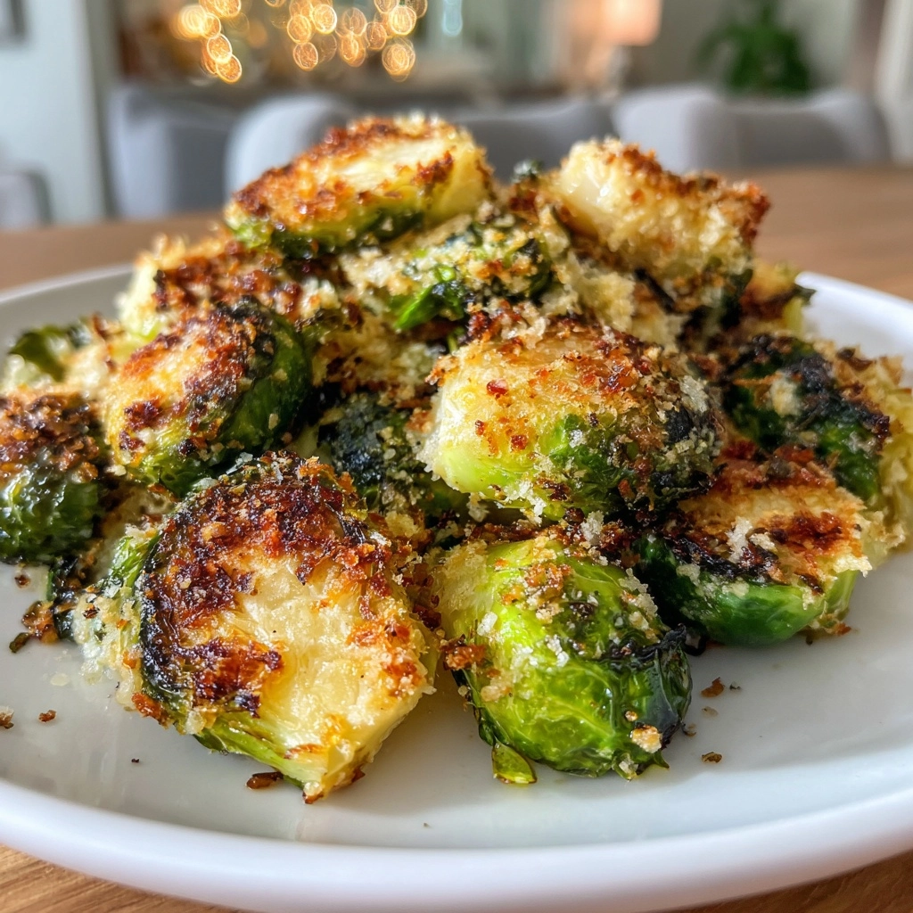 Crispy Smashed Brussels Sprouts