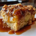 Crockpot Caramel Apple Dump Cake