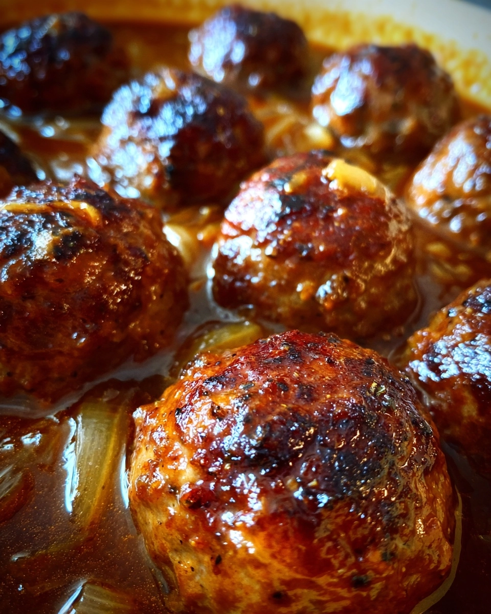 Crockpot French Onion Meatballs – 5 Steps to Flavor Bliss