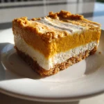Delightful No Bake Pumpkin Cheesecake Bars