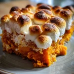 Easy 5-Ingredient Sweet Potato Casserole with Marshmallows