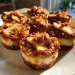 Easy Apple Crisp Mini Cheesecakes You Need to Try This Fall! ðŸ