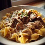 Easy Beef Stroganoff Crockpot Recipe for Cozy Evenings