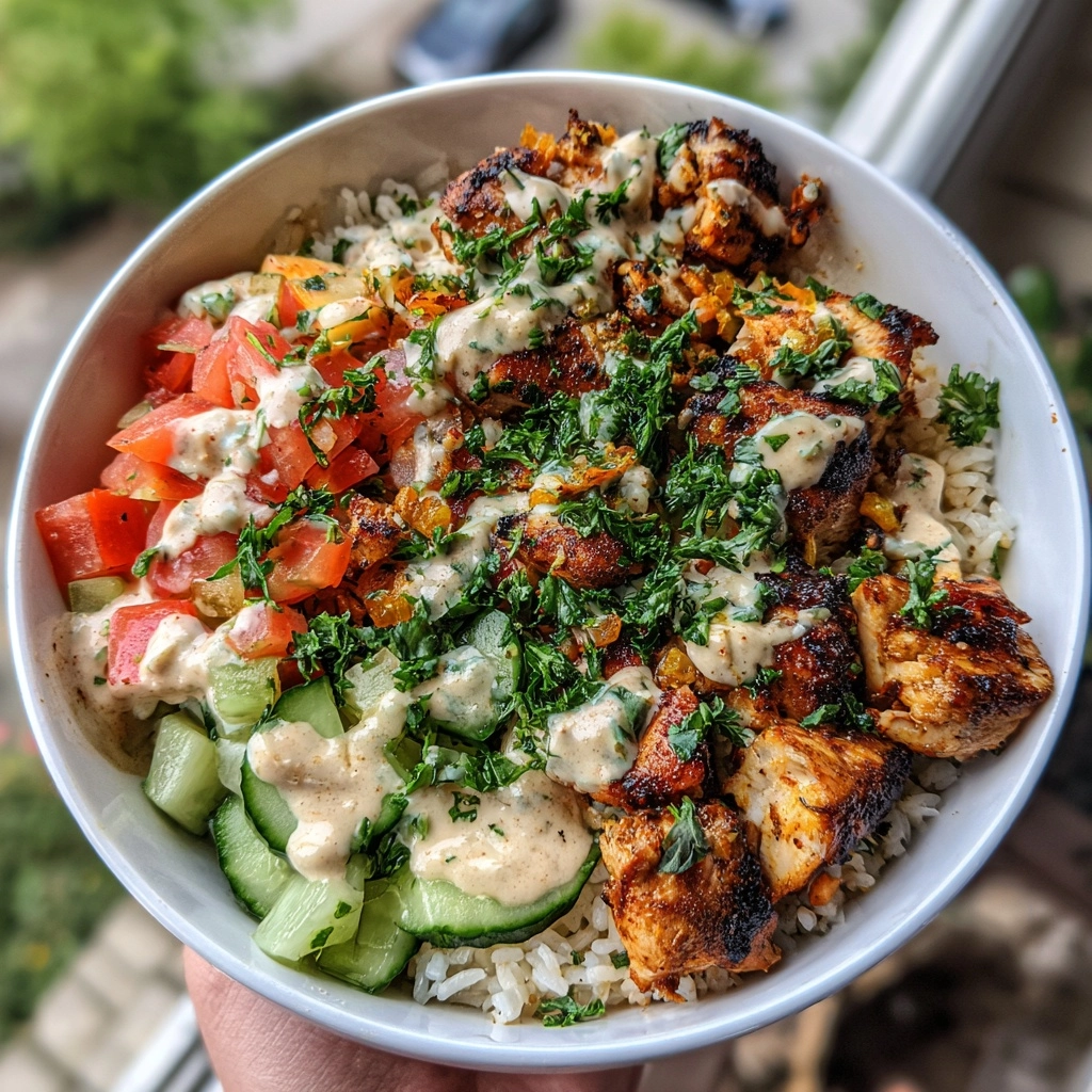 Easy Chicken Shawarma Bowls – Flavorful and Quick Dinner
