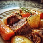 Easy Crock Pot Pot Roast Recipe (with Rich Gravy!)