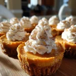 Easy Mini No Bake Pumpkin Cheesecakes Recipe for Fall