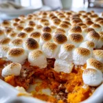 Easy Sweet Potato Casserole with Marshmallows