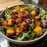 Fall Harvest Salad with Roasted Butternut Squash