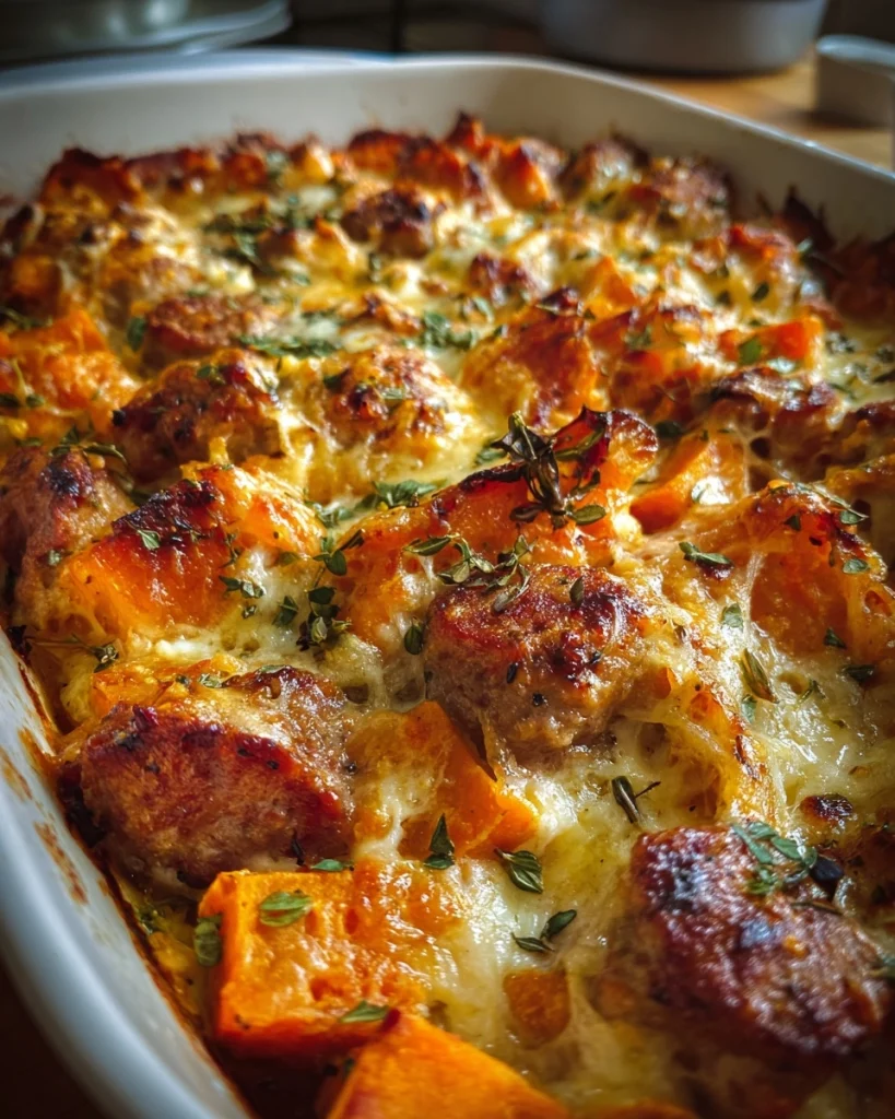 Fall Sweet Potato and Sausage Casserole ðŸ²