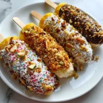Frozen Banana Lollies