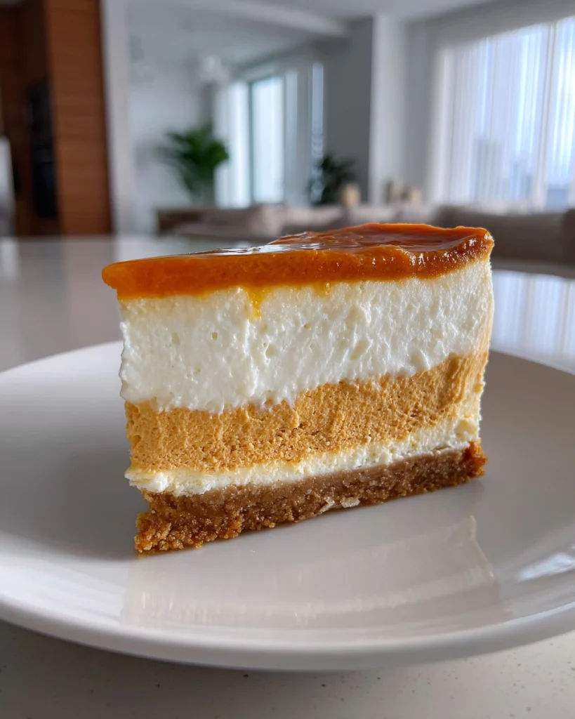 Homemade Pumpkin Cheesecake Delight