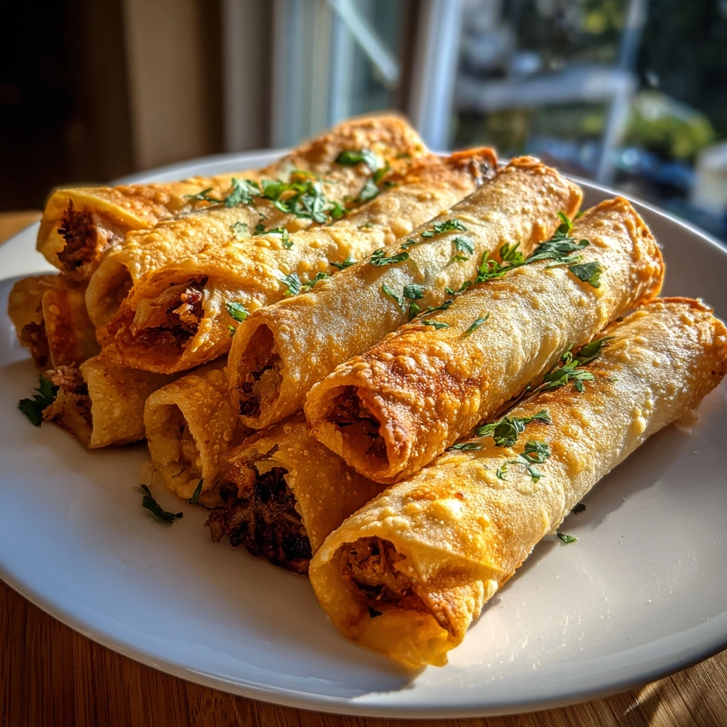 Homemade Taquitos