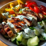 Refreshing Chicken Tzatziki Bowls for a Light Lunch