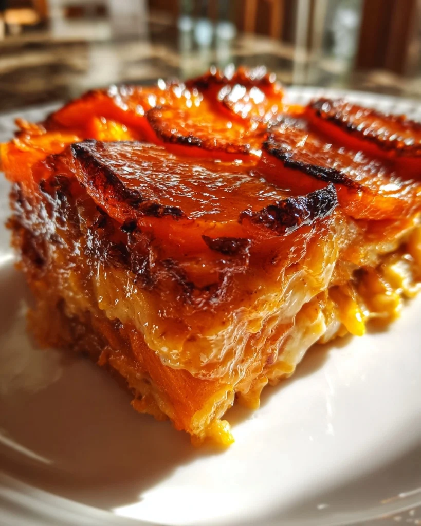 Southern Maple Sweet Potato Casserole