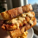 Spicy Chicken Sandwich with Creamy Homemade Sauce