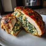 Spinach Stuffed Chicken Breast