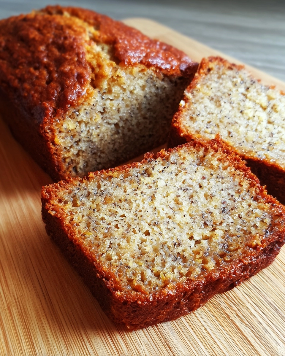 Vegan Banana Bread (one bowl, 1 fork recipe)