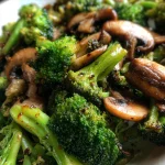 Vegan Broccoli and Mushroom Stir Fry