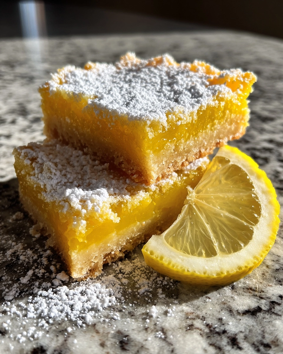 Vegan Lemon Bars