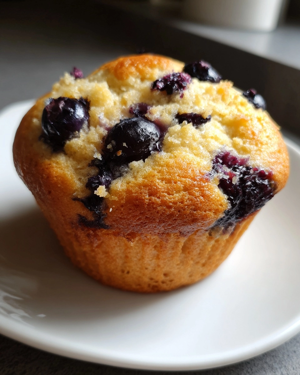 10g Protein Blueberry Muffins That Taste Delicious
