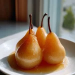 4-Ingredient Poached Pears Recipe: Irresistible Dessert
