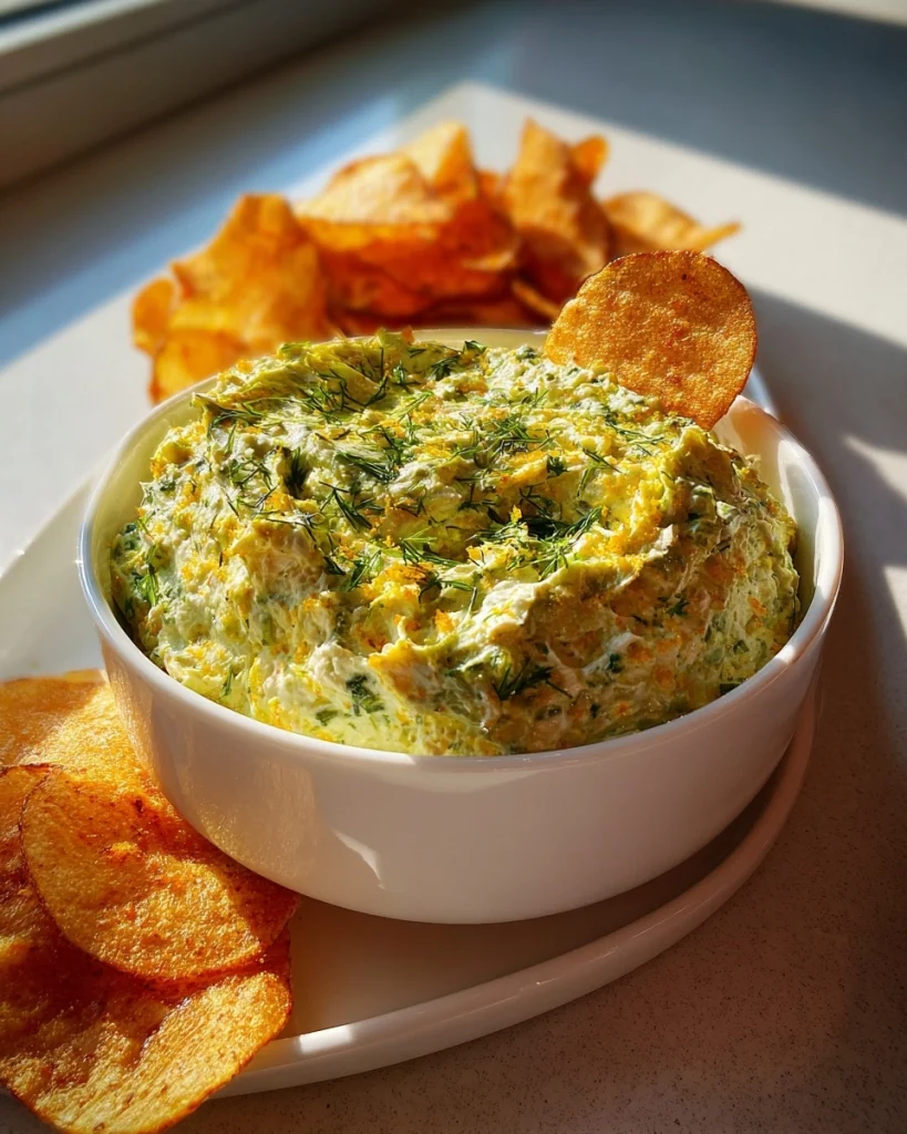 5-Minute Tangy Pickle Dip That Disappears Fast