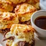 Comfort Food Heaven: Baked French Dip Biscuits Recipe