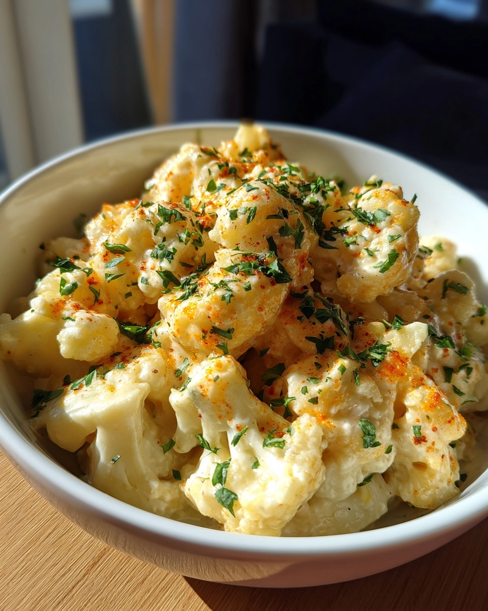 Creamy Keto Cauliflower Mac & Cheese in Just 35 Minutes