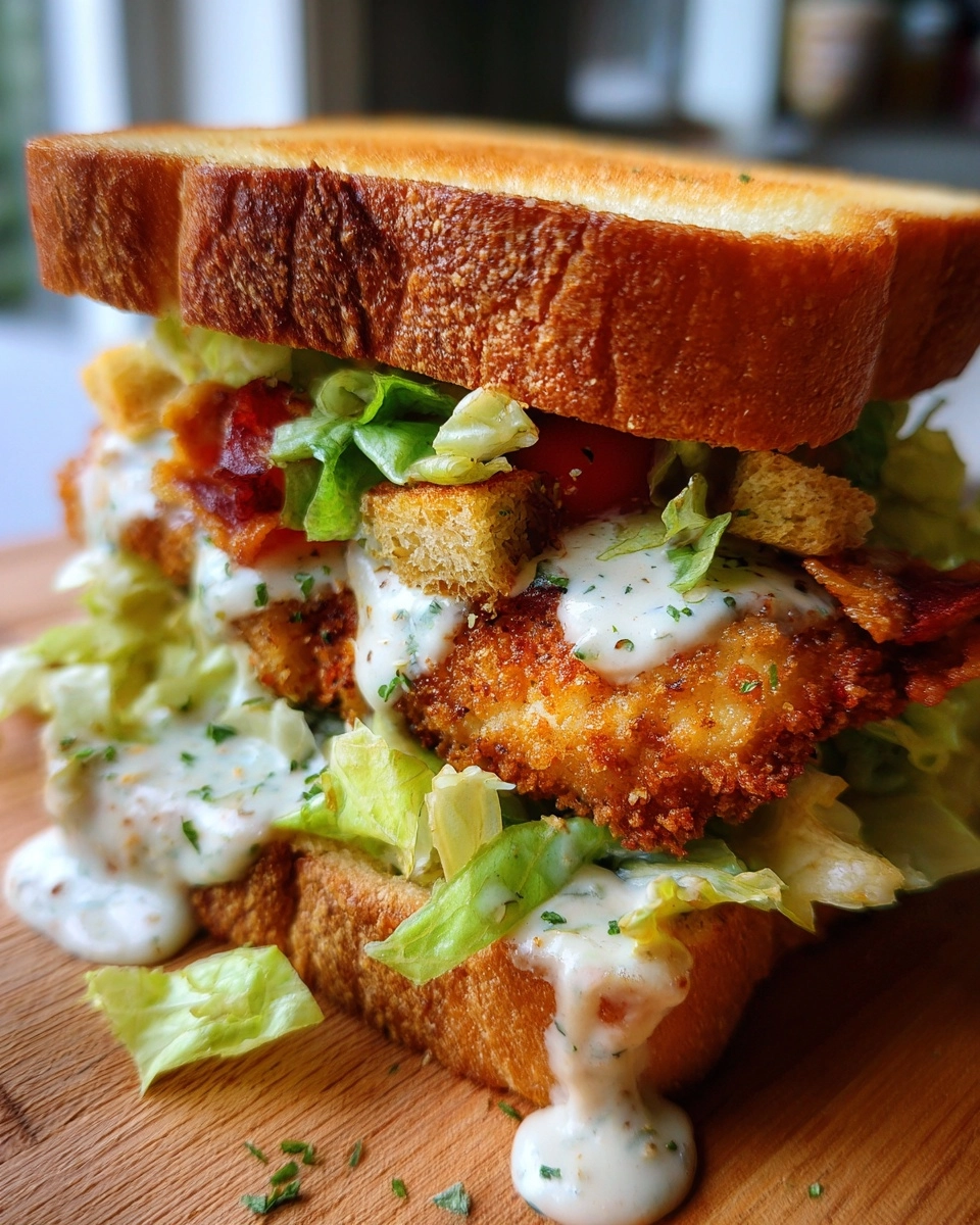 Crispy Chicken Caesar Sandwich: A Lunchtime Game Changer!