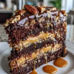 Decadent Chocolate Turtle Cake: Indulge in Pure Delight!
