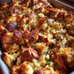Easy Rotisserie Chicken Stuffing Casserole Made Simple!