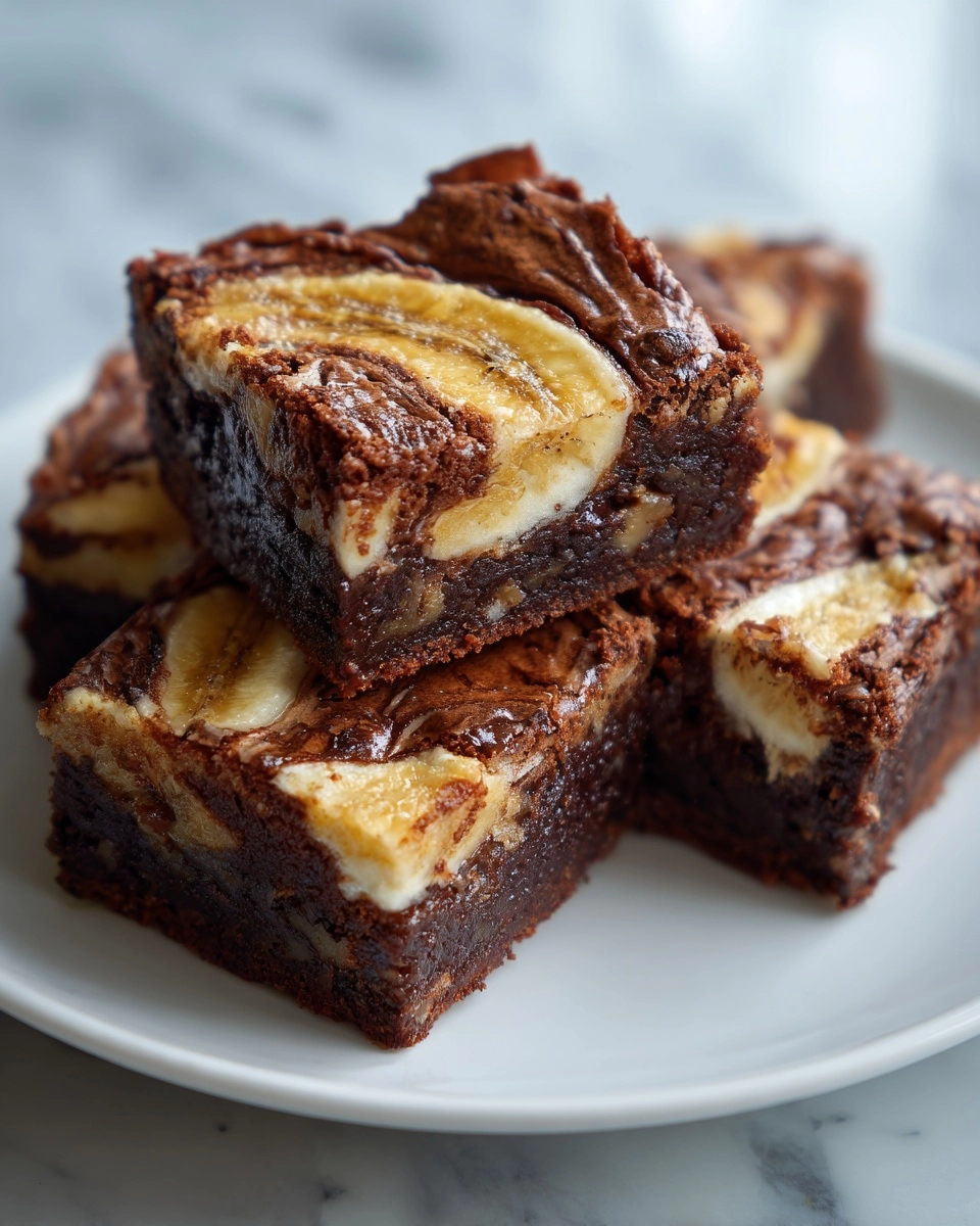 Fudgy Moist Banana Brownies Youâ€™ll Want to Make Again!