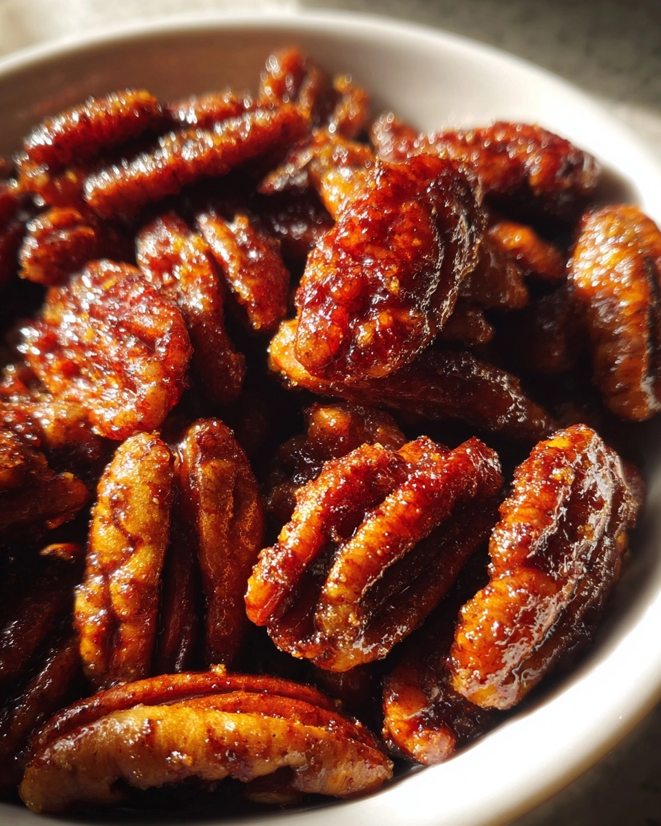 Irresistible Cinnamon Sugar Roasted Pecans in 30 Minutes
