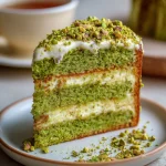 Irresistible Pistachio Cream Cake Recipe in 3 Simple Steps