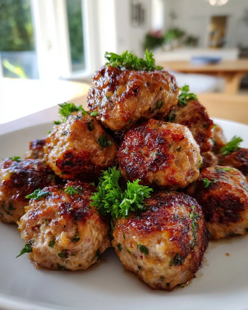Juicy 40-Minute Turkey Stuffing Meatballs Everyone Craves