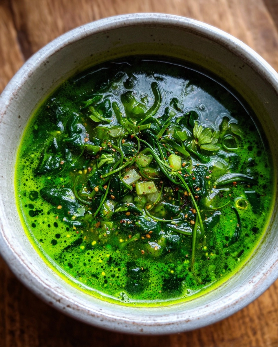 Revitalizing Spinach Detox Soup Ready in 30 Min