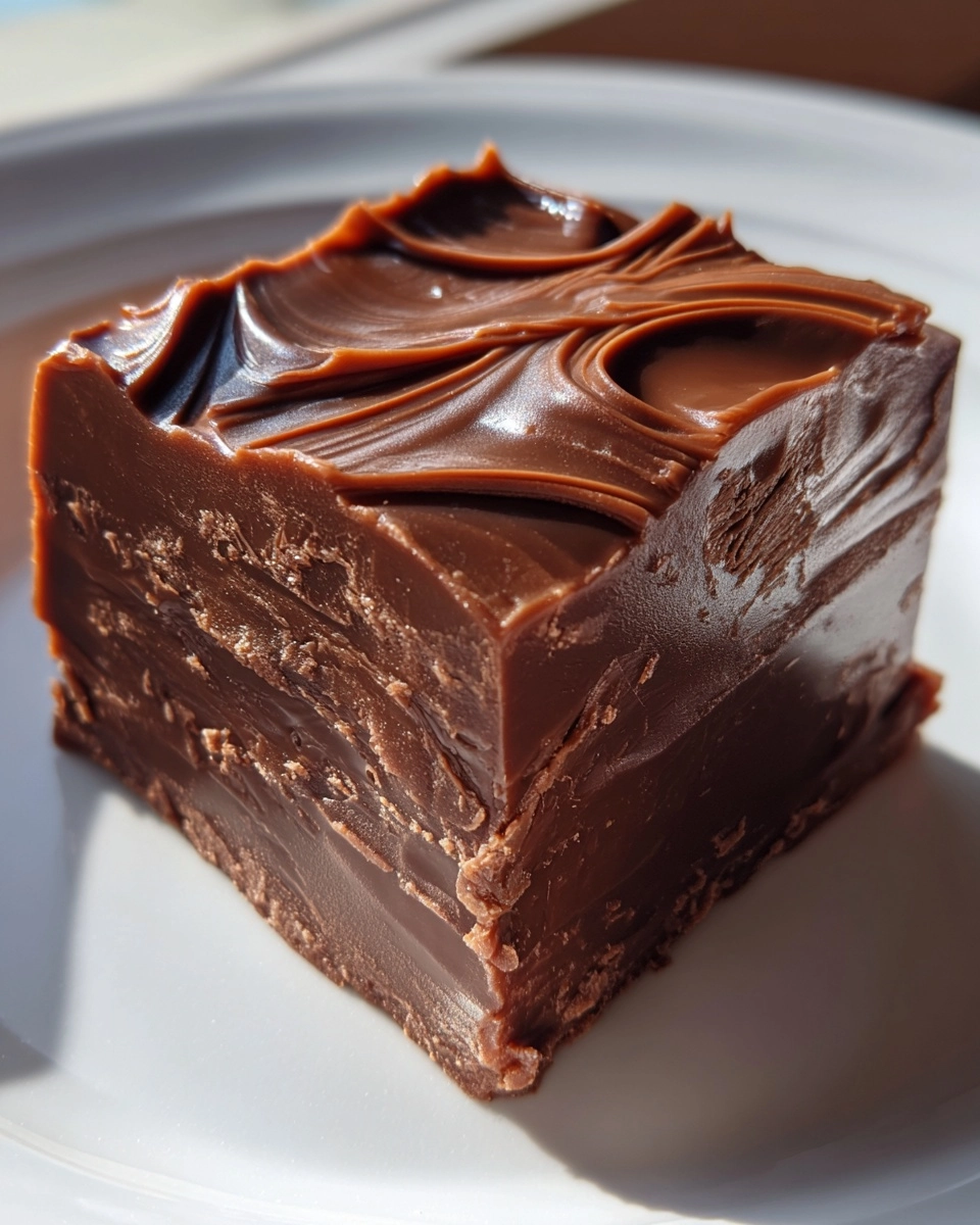 Rich 6-Ingredient Chocolate Fudge That Melts Hearts