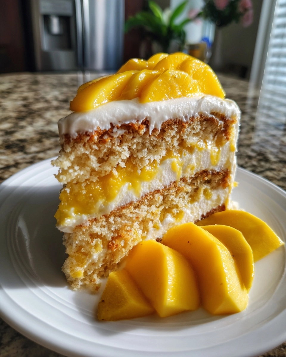 Tropical Heaven: Indulge in Mango Tres Leches!